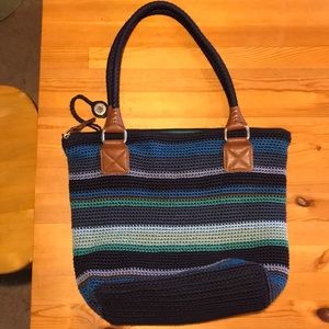 Hand-crochet summer bag. Vegan